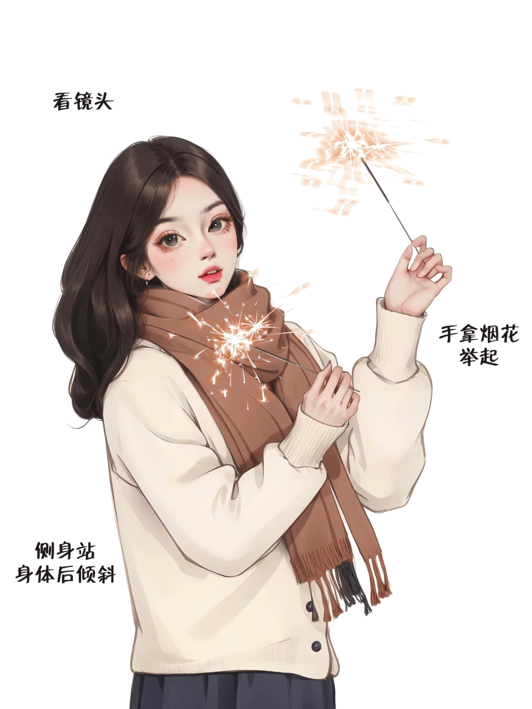 举烟花回眸