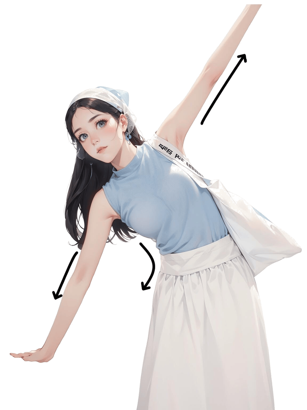 侧身伸展拉伸