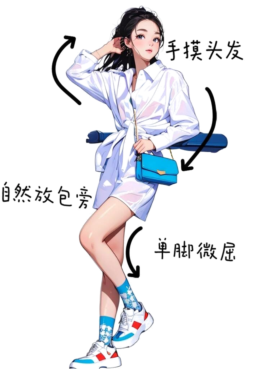 倚靠摸头杀