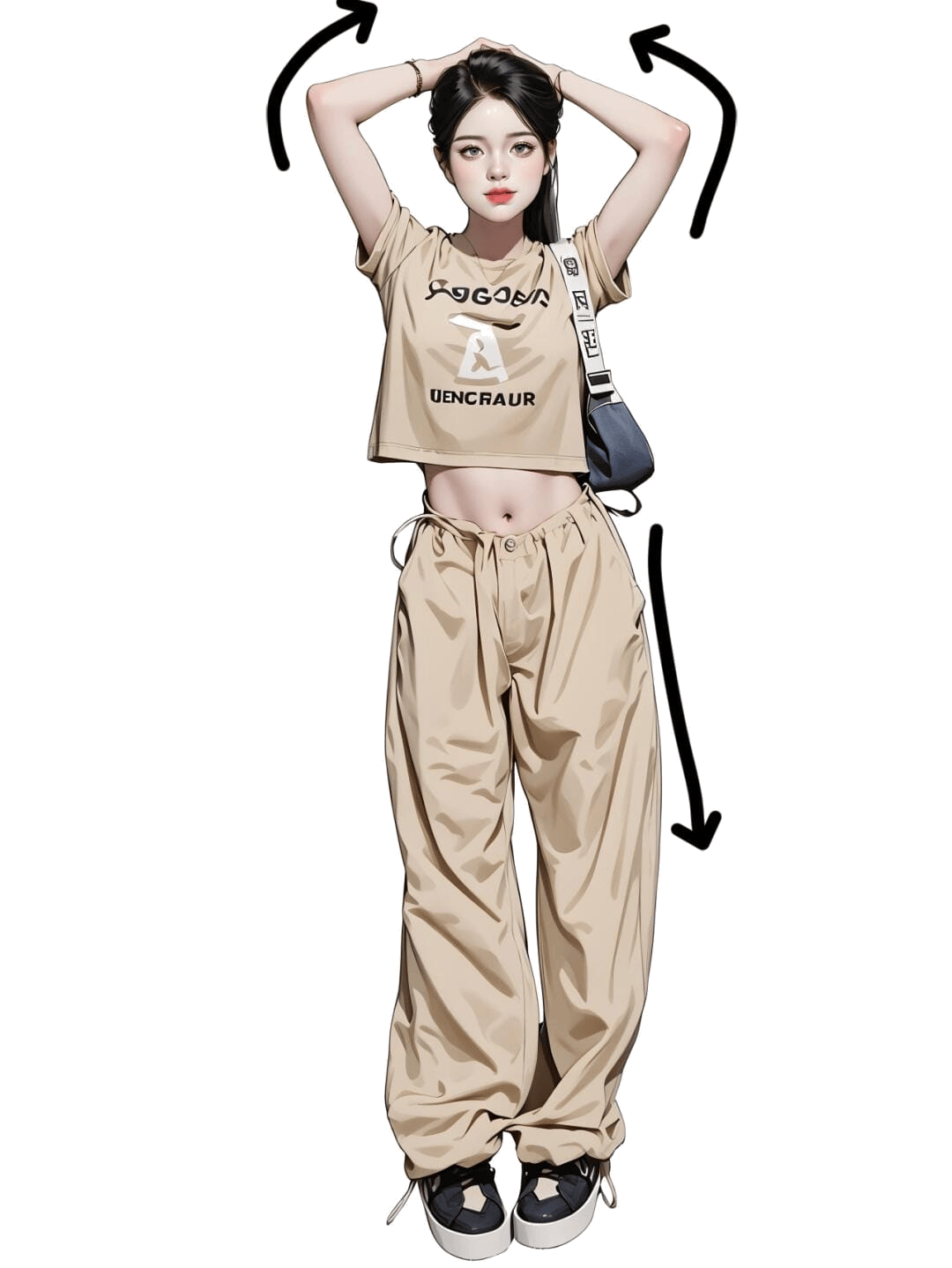 双手抱头站姿
