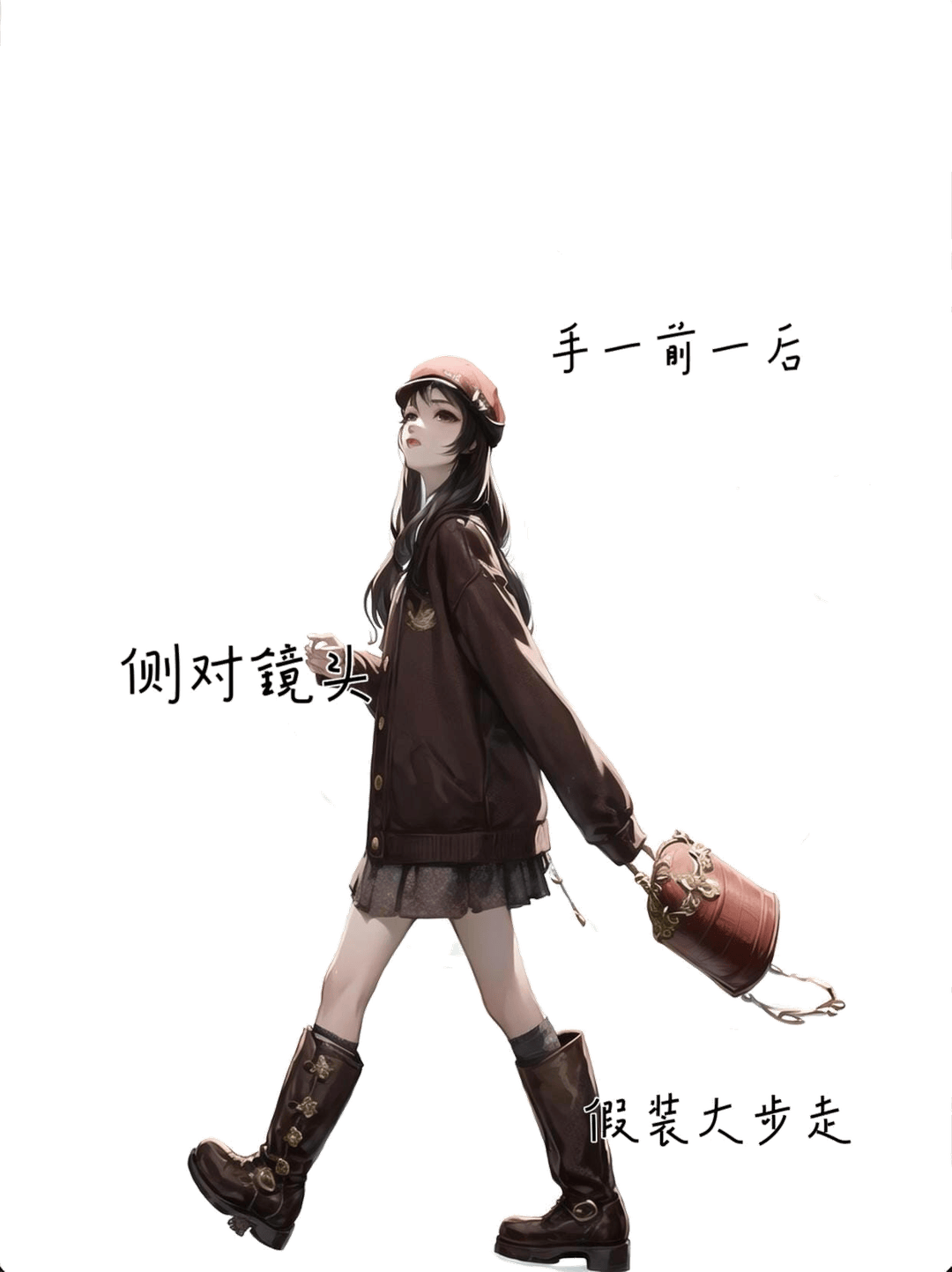 大步走姿态