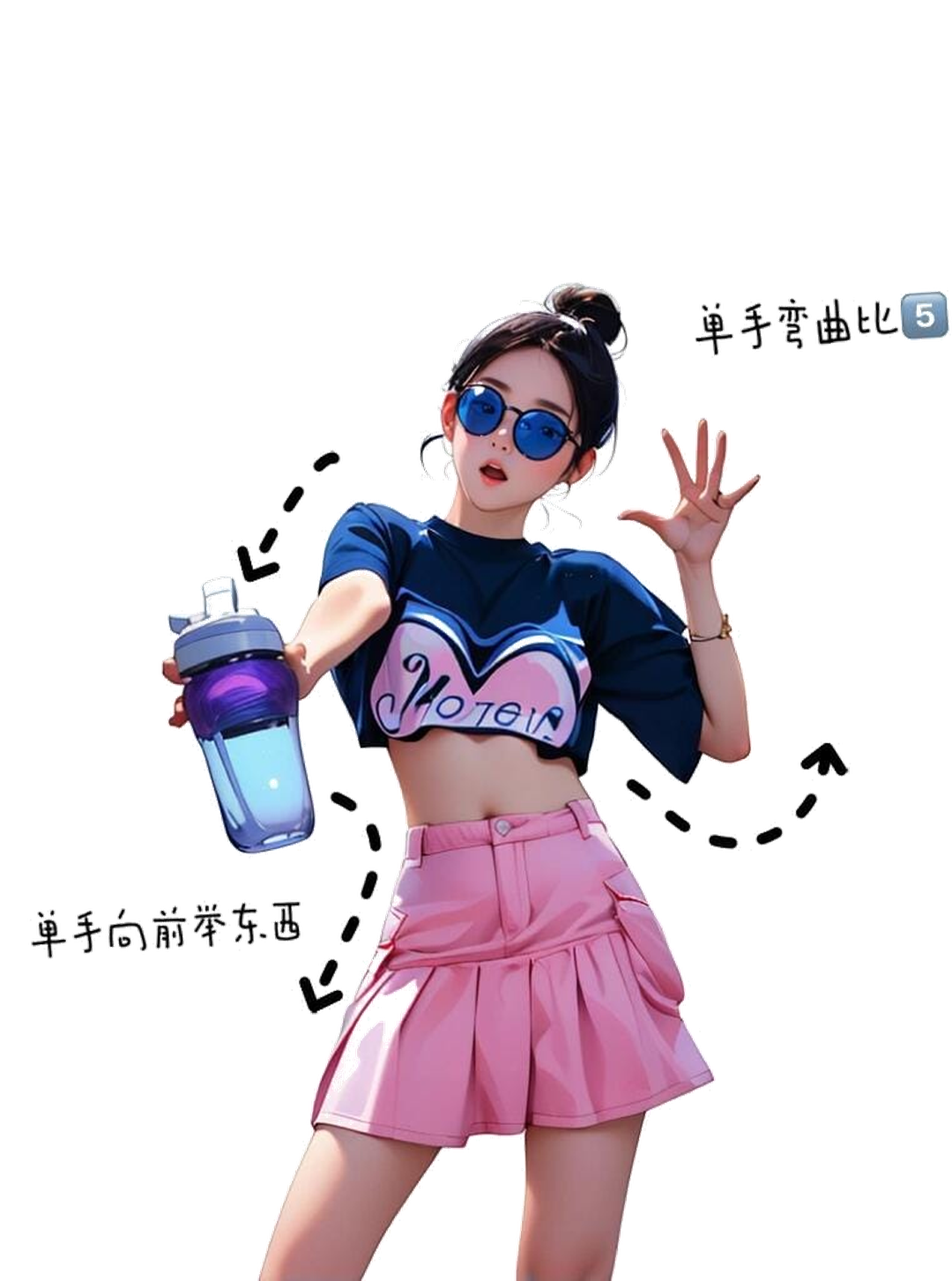 手持水壶互动