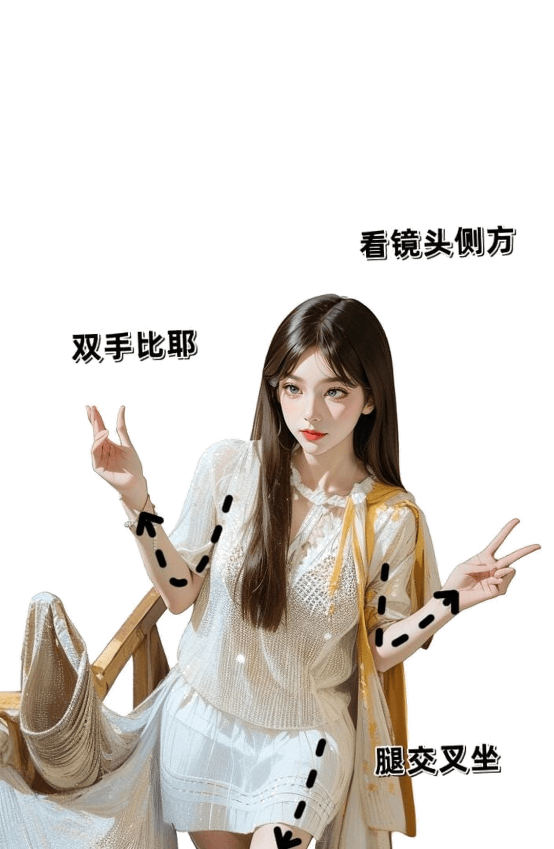 比耶交叉坐