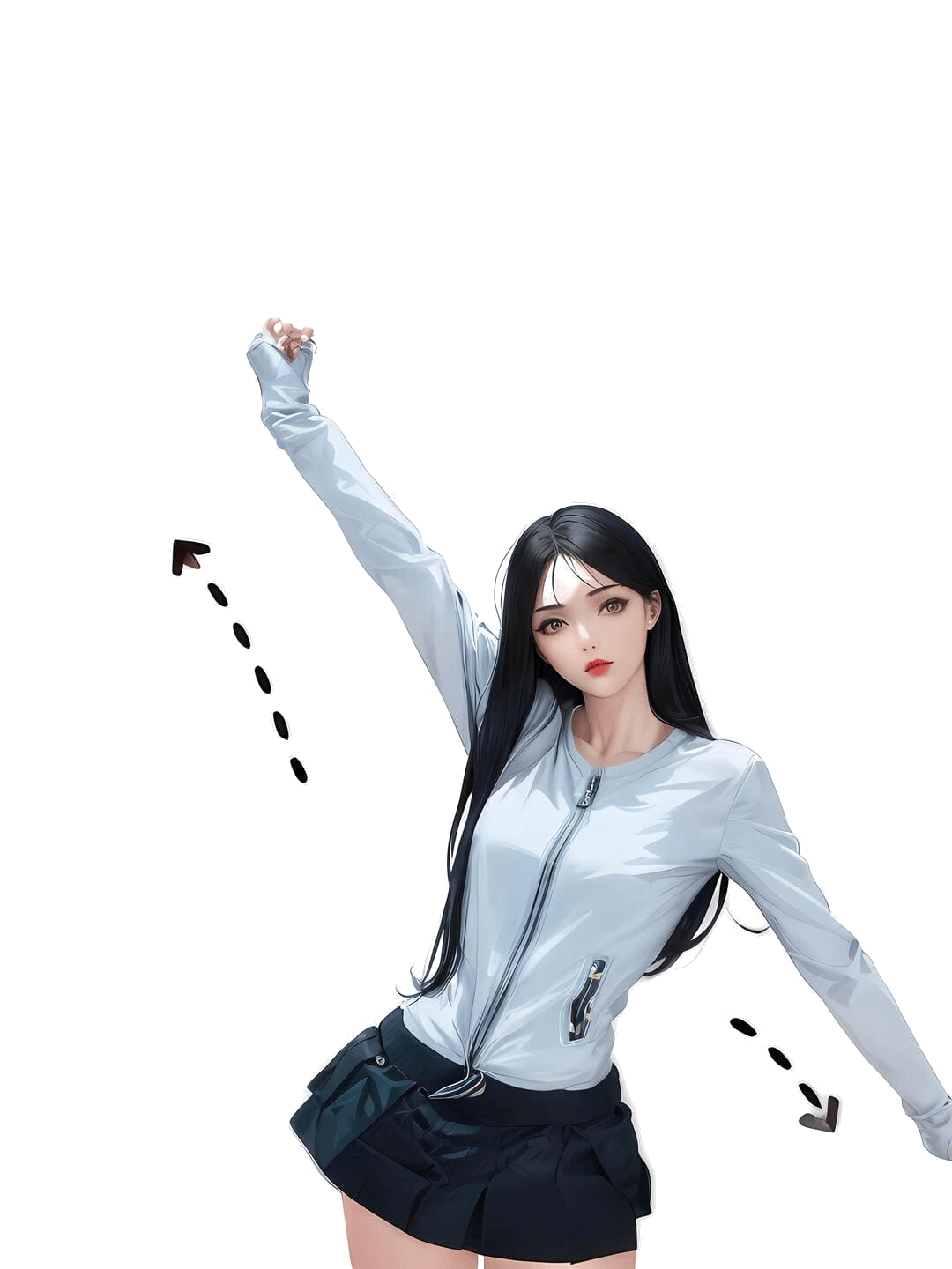 活力举手舞蹈