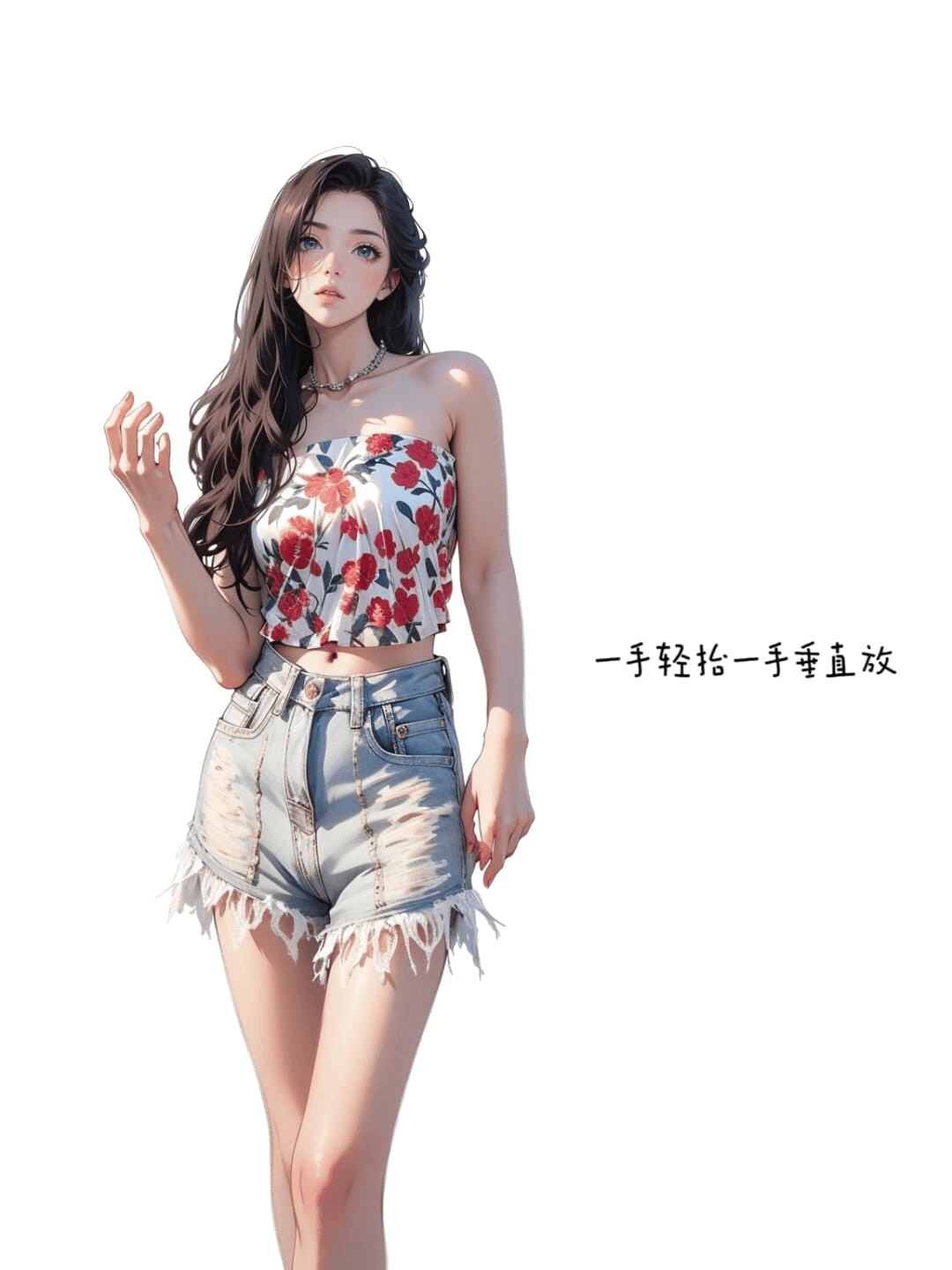 轻抬垂放站姿