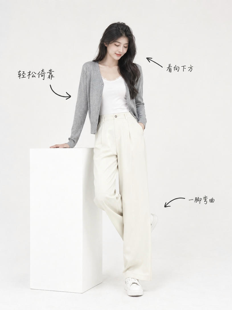倚靠休息姿态