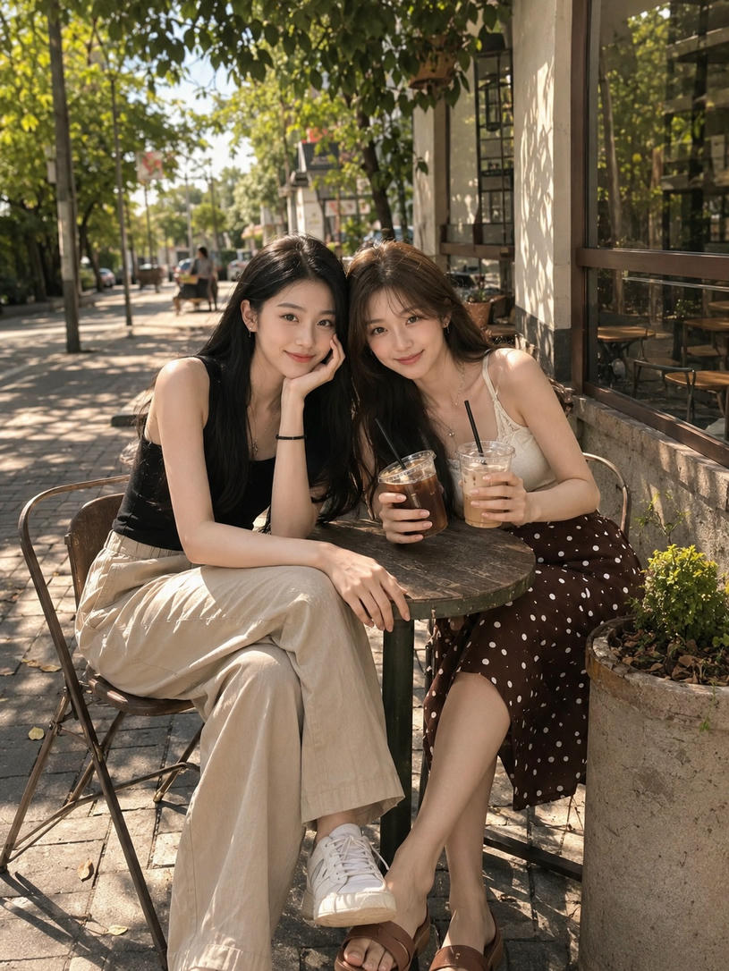 午后咖啡对坐