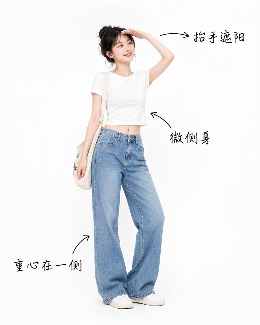 夏日遮阳眺望