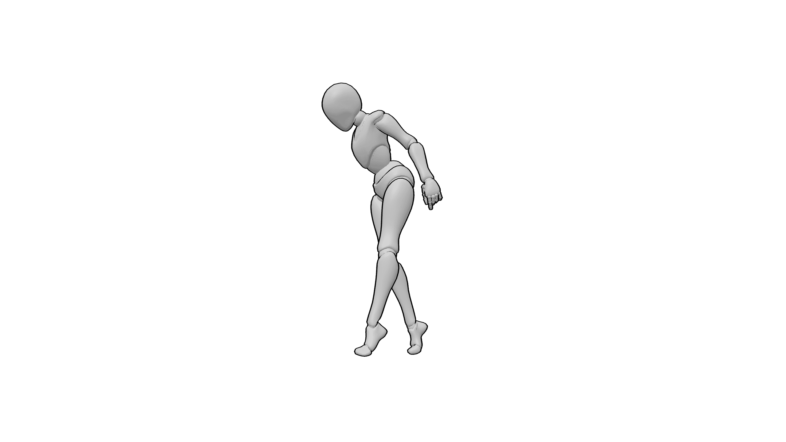 踉跄跌倒