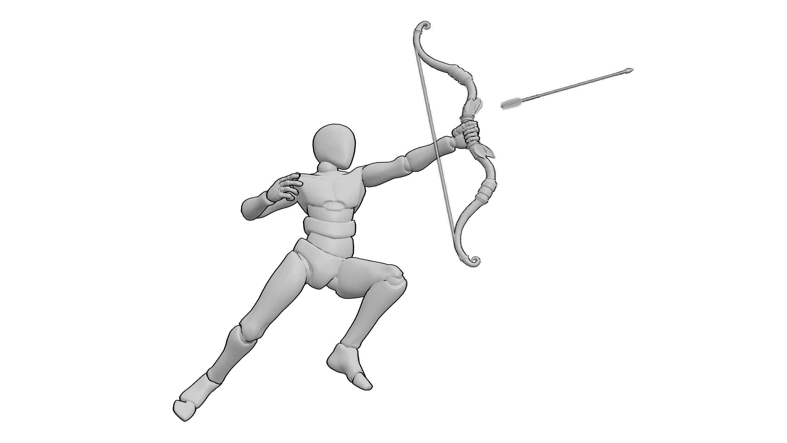 弓箭手射击