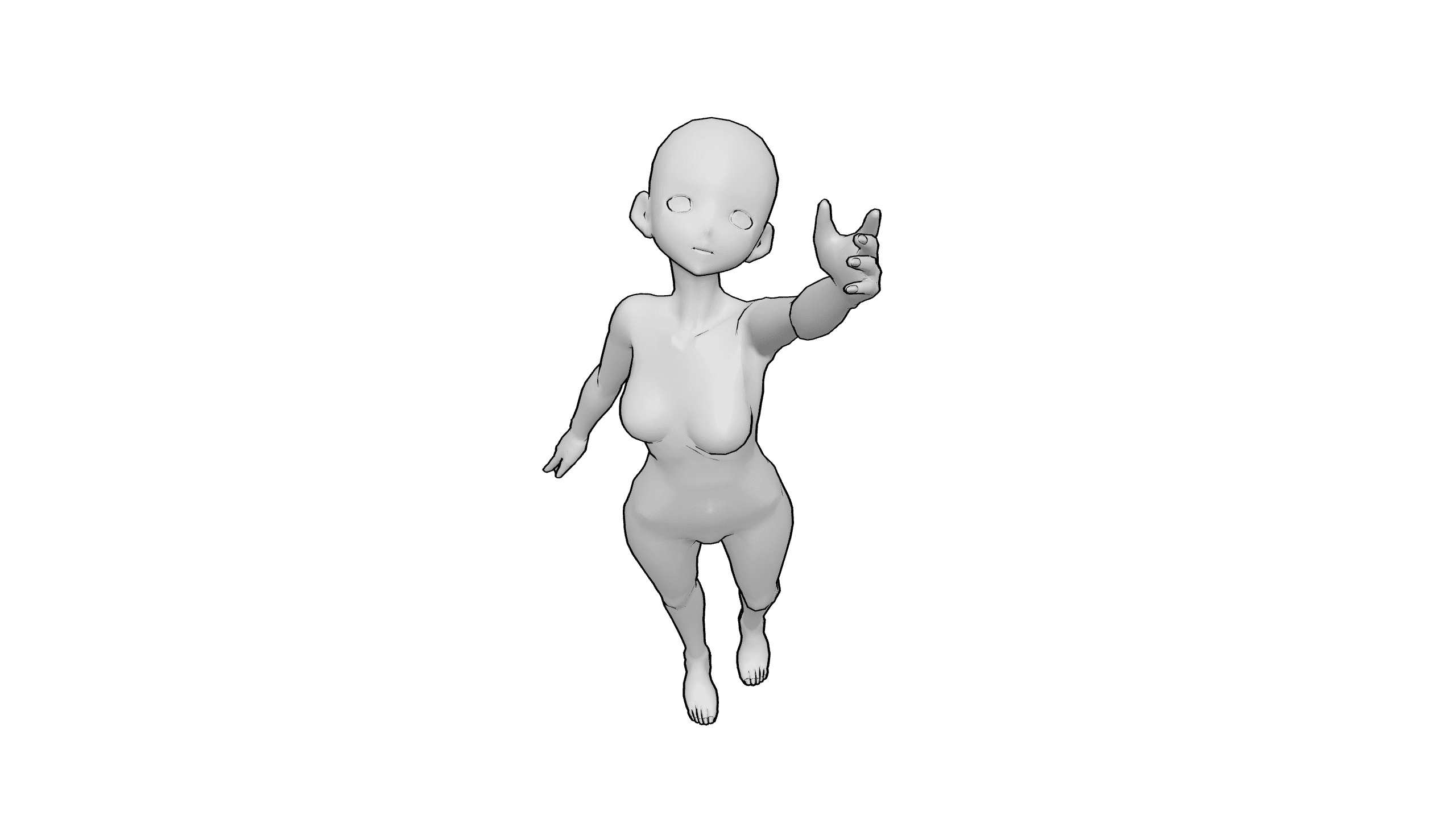 伸手抓握动作