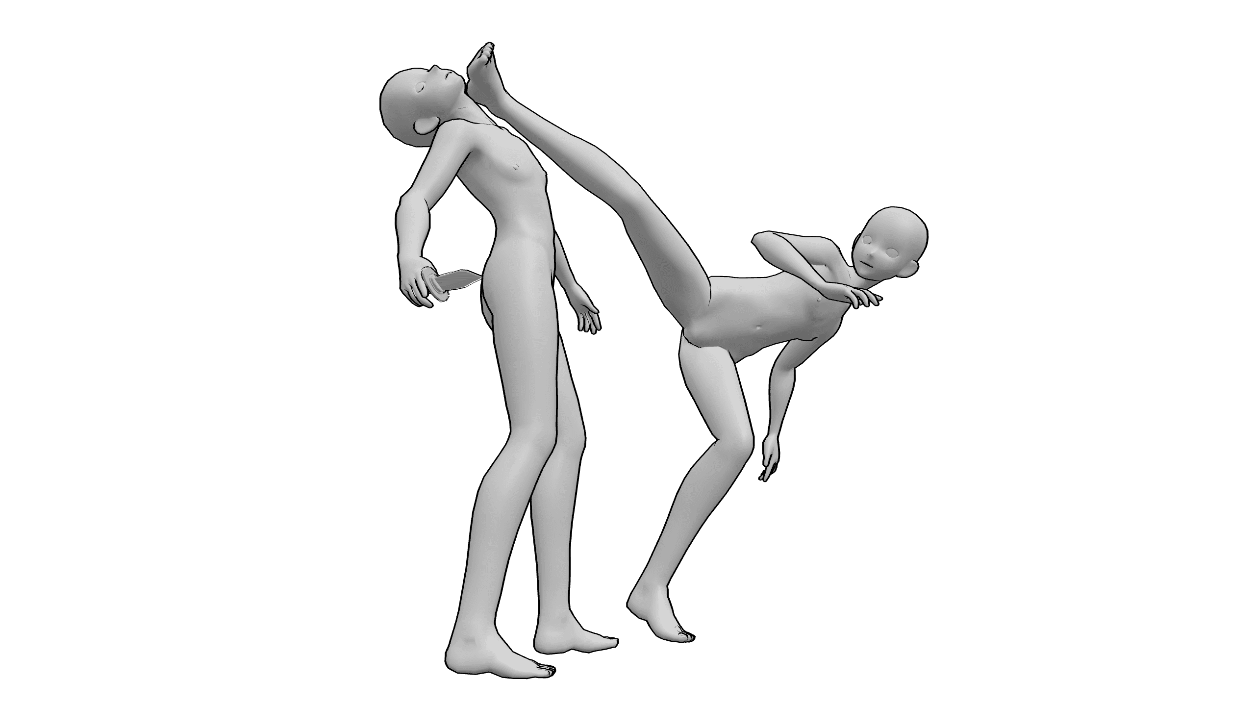 高抬腿踢击