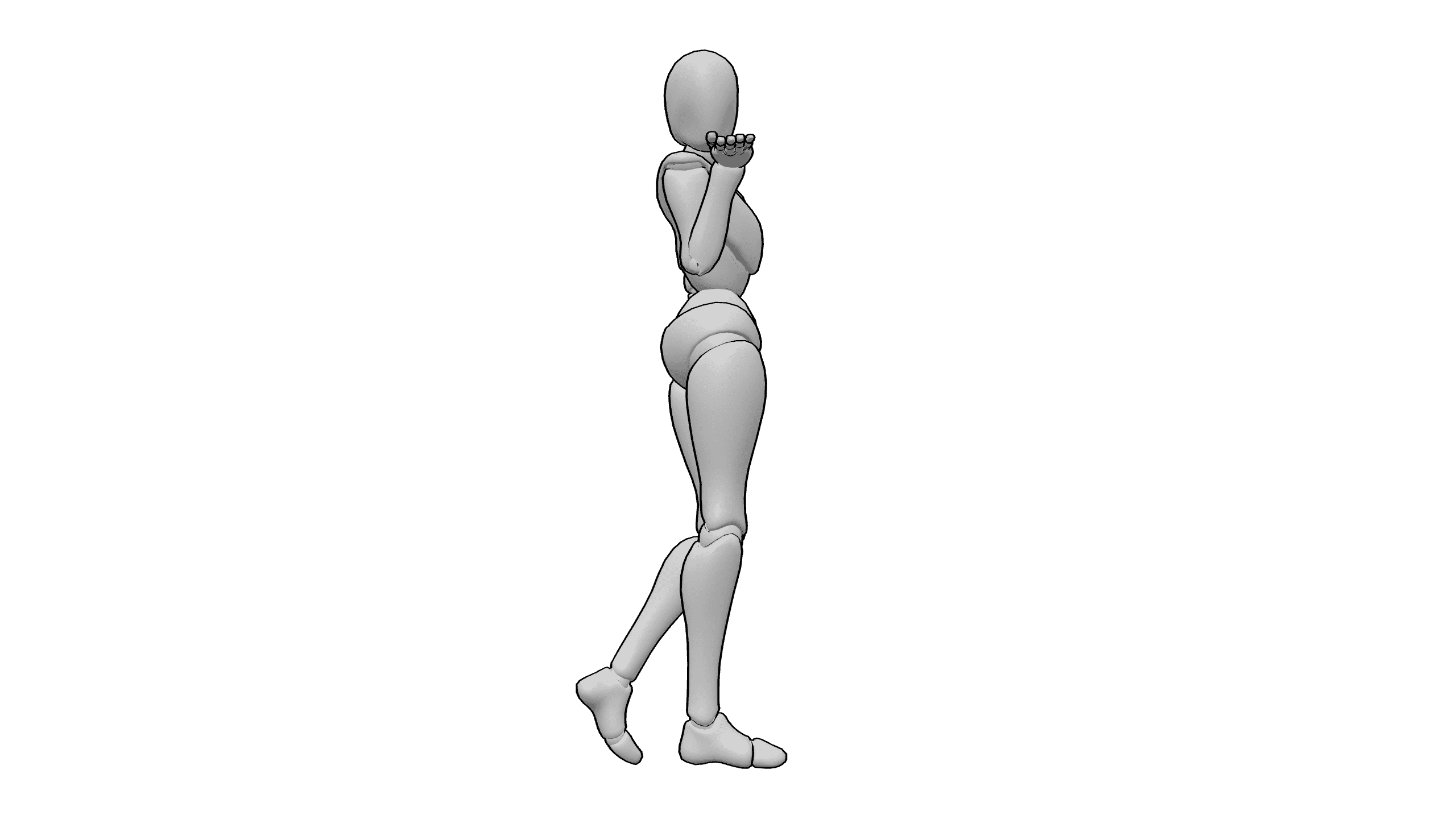 飞吻致意