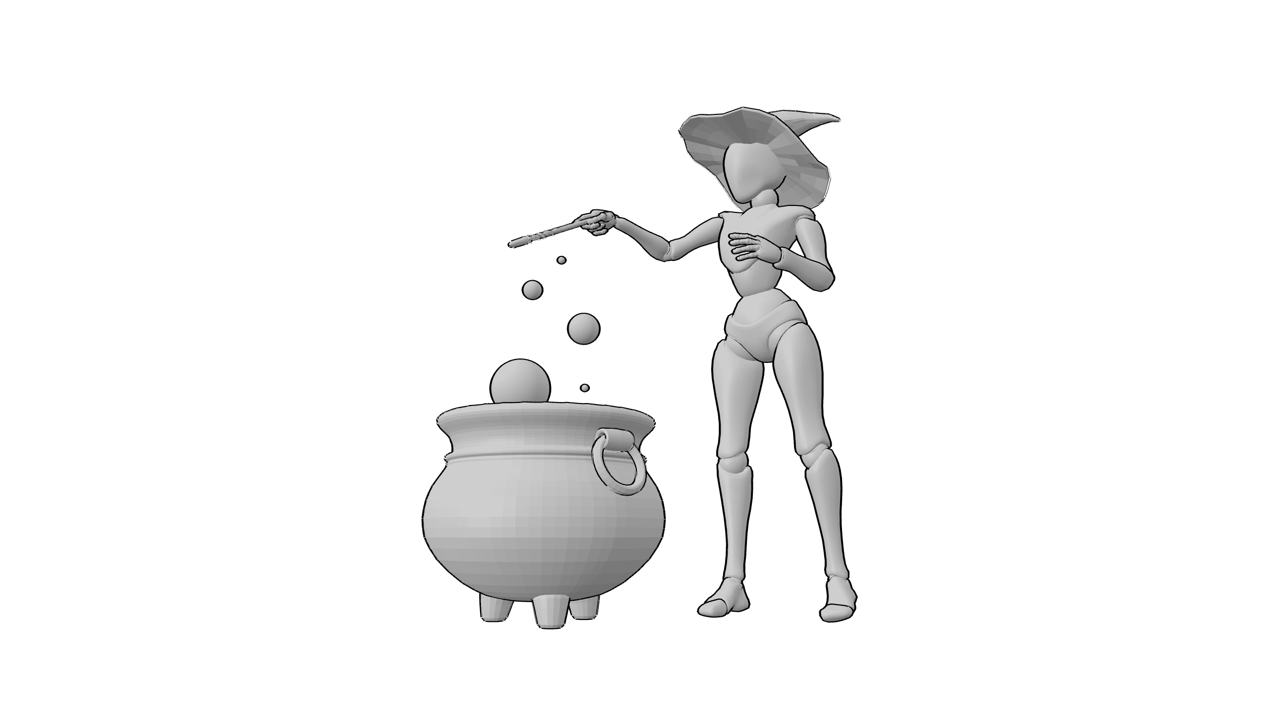 施法调制魔药