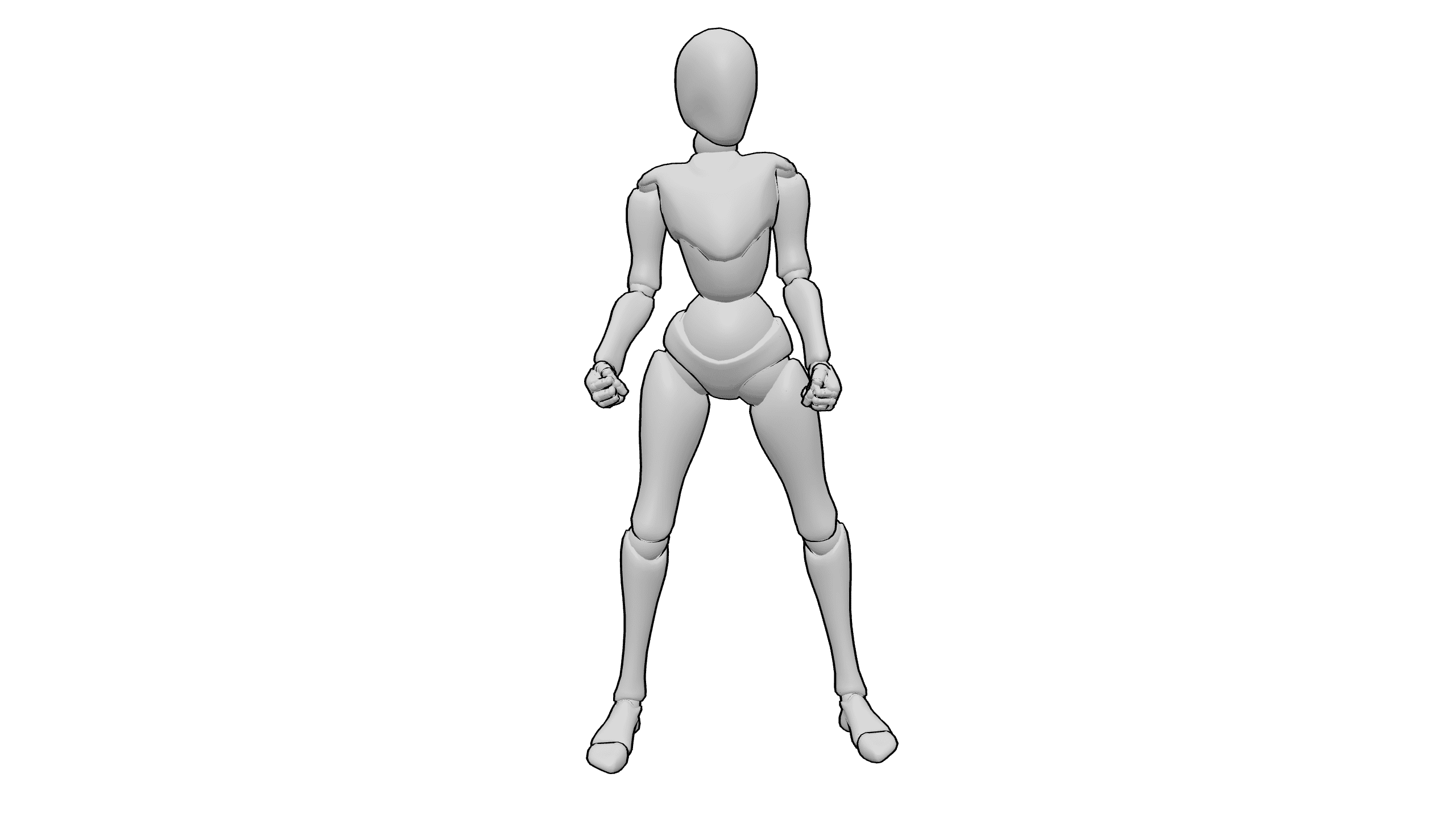 格斗预备姿势