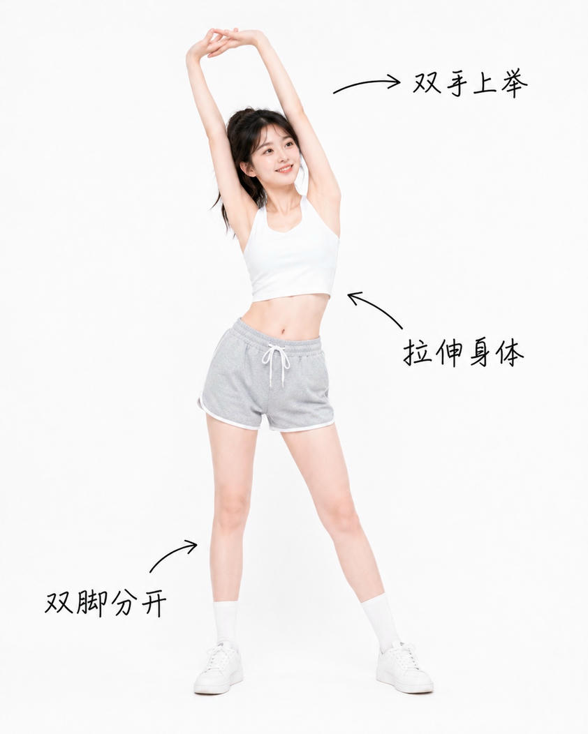 晨起伸展