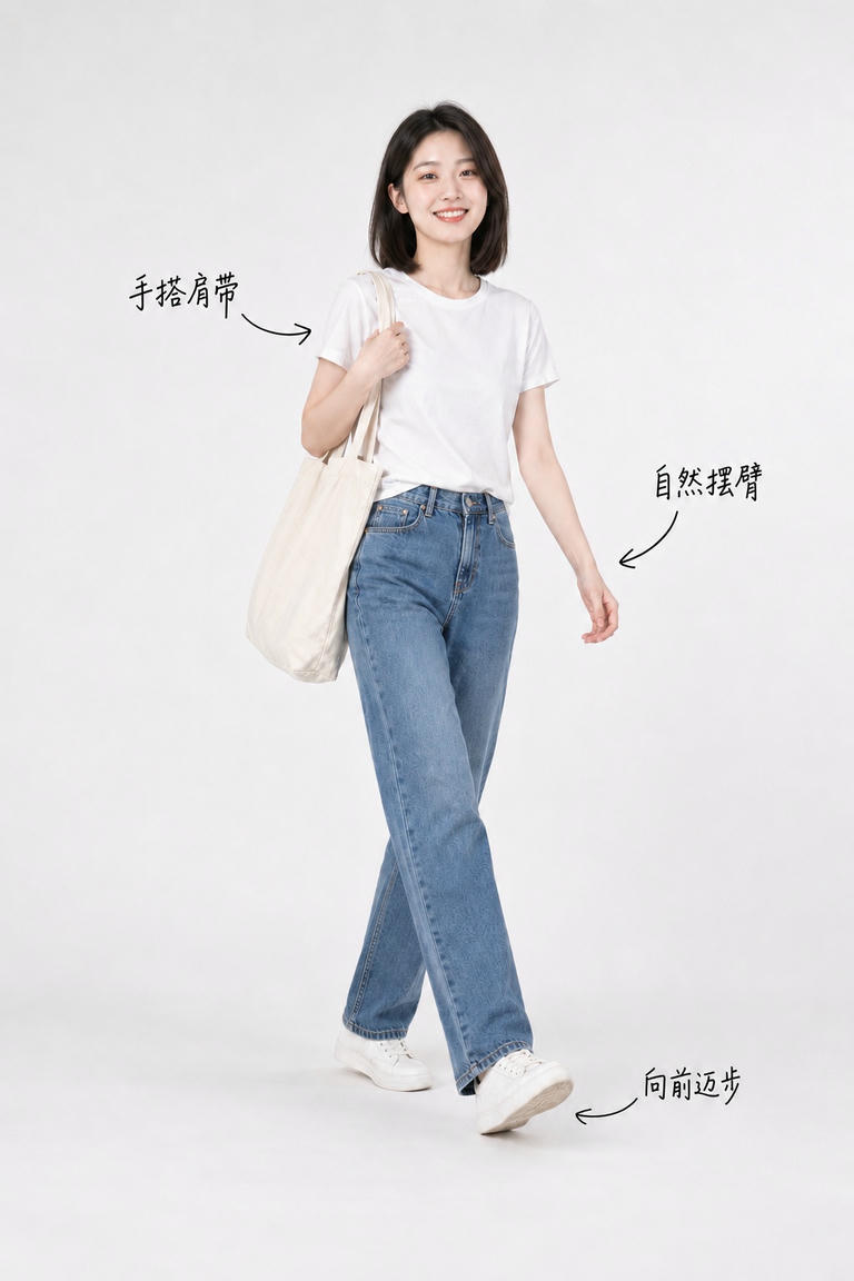 自然迈步前行